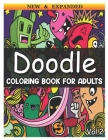 Doodle: Coloring Book for Adults 50 Coloring Pages Wonderful Coloring Books for Grown-Ups, Relaxing, Inspiration (Volume 2) By Benmore Book Cover Image