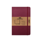 Moustachine Classic Linen Pocket Burgundy Blank Hardcover By Moustachine (Designed by) Cover Image