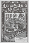 A. H. Shipman Bracket Saw Company: 1881 Catalog  Cover Image