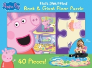 Peppa Pig: First Look and Find Book and Giant Floor Puzzle By Pi Kids Cover Image