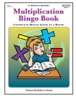 Multiplication Bingo Book: Complete Bingo Game In A Book Cover Image