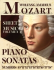 Mozart Wolfang Amadeus - Piano Sonatas - Sheet Music - Volume 2: Numbers: 10°11°12°13°14°15°16°17°18° By Wolfang Amadeus Mozart Cover Image