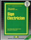 Sign Electrician (Career Examination Series #4133) By National Learning Corporation Cover Image