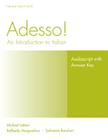 Adesso!, Audioscript and Answer Key Student Solution Manual: An Introduction to Italian By Marcel Danesi Cover Image