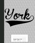 Graph Paper 5x5: YORK Notebook By Weezag Cover Image