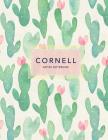 Cornell Notes Notebook: Cactus Print - 120 Pages 8.5x11 - Perfect Note Taking Cover Image
