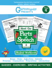 The Parts of Speech Workbook, Grade 4 Cover Image