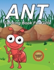 Ant Coloring Book For Girls Cover Image