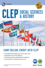 Clep(r) Social Sciences & History Book + Online, 2nd Ed. (CLEP Test Preparation) Cover Image