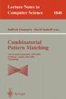 Combinatorial Pattern Matching: 11th Annual Symposium. CPM 2000, Montreal, Canada, June 21-23, 2000, Proceedings (Lecture Notes in Computer Science #1848) Cover Image