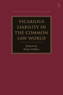 Vicarious Liability in the Common Law World (Hart Studies in Private Law) Cover Image
