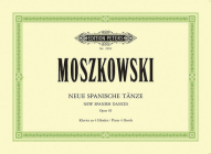 New Spanish Dances for Piano Duet Op. 65 (Edition Peters) By Moritz Moszkowski (Composer) Cover Image