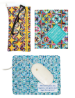 Bonnie K. Hunter's Quilter's Tech Set: Microfiber Mouse Mat, Cleaning Cloth, Mini Cleaner & Pouch By Bonnie K. Hunter Cover Image