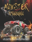 Album da Colorare Monster Truck: Fai Ruggire i motori di Monster Truck Epici con l'Avventura Definitiva di questo Eccezionale Album da Colorare Senza Cover Image