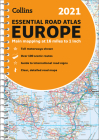 2021 Collins Essential Road Atlas Europe By Collins Maps Cover Image