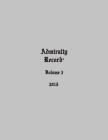 Admiralty Record(R) Volume 3 (2015) By Kirk N. Aurandt (Compiled by) Cover Image