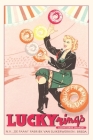 Vintage Journal Circus Lady Juggling Lifesaver Candies By Found Image Press (Producer) Cover Image