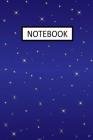 Notebook: Stars: Wide Ruled Notebook Cover Image