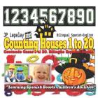 Counting Houses 1 to 20. Bilingual Spanish-English: Contando Casas 1 al 20. Bilingüe Español-Inglés By Jp Lepeley Cover Image