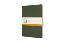 Moleskine Cahier Journal, Extra Large, Ruled, Myrtle Green (7.5 x 10) Cover Image