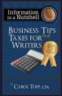 Business Tips and Taxes For Writers Cover Image