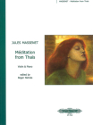 Méditation from Thaïs (Arranged for Violin and Piano) (Edition Peters) Cover Image