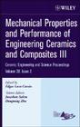 Mechanical Properties and Performance of Engineering Ceramics and Composites III, Volume 28, Issue 2 (Ceramic Engineering and Science Proceedings #49) Cover Image