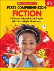 First Comprehension: Fiction: 25 Easy-to-Read Story Pages With Just-Right Questions By Immacula A. Rhodes, Immacula Rhodes Cover Image