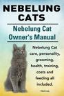 Nebelung Cats. Nebelung Cat Owners Manual. Nebelung Cat care, personality, grooming, health, training, costs and feeding all included. Cover Image