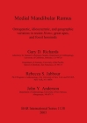 Medial Mandibular Ramus: Ontogenetic, idiosyncratic, and geographic variation in recent Homo, great apes, and fossil hominids (BAR International #1138) By Gary D. Richards, Rebecca S. Jabbour, John Y. Anderson Cover Image