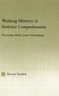Working Memory in Sentence Comprehension: Processing Hindi Center Embeddings By Shravan Vasishth Cover Image