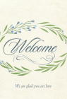 Welcome We Are Glad You Are Here  - Welcome Folder (Pkg. 12) By Broadman Church Supplies Staff (Contributions by) Cover Image