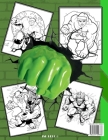 Hulk Coloring Book: Amazing Fun Coloring Adventures for Kids, Draw Deluxe Edition Cover Image