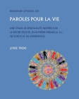 Paroles Pour la Vie, Livre Trois By Rosemary O'Toole Csj Cover Image