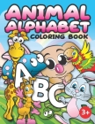 Animal Alphabet Coloring Book: A collection of 26 A-Z cute animals, birds, fishes and insects to color By Luap Nottocs Cover Image