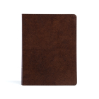 CSB Pastor's Bible, Verse-by-Verse Edition, Brown Bonded Leather By CSB Bibles by Holman Cover Image