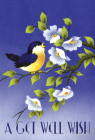 Bird and Flowers - Vintage Get Well Card: Le Fall Card Spring 2015 Cover Image