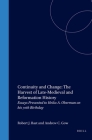 Continuity and Change: The Harvest of Late-Medieval and Reformation History: Essays Presented to Heiko A. Oberman on His 70th Birthday Cover Image