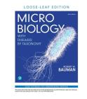 Microbiology with Diseases by Taxonomy, Loose-Leaf Plus Mastering Microbiology with Pearson Etext -- Access Card Package [With Access Code] By Robert Bauman Cover Image