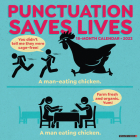 Punctuation Saves Lives 2022 Humor Wall Calendar Cover Image