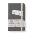Bookaroo Pocket Notebook (A6) Charcoal By If USA (Created by) Cover Image