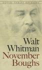 November Boughs (Dover Thrift Editions) By Walt Whitman Cover Image