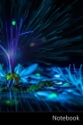 Notebook: Neon, Pflanze, Design, Teich Notizbuch / persönliches Tagebuch / Schreibheft / Logbuch / Planer / Vokabelheft / Notize By Notizbuch A5 Liniert Geschenkideen Cover Image