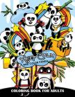 Keep Calm and Color Panda: Coloring Book for Adults Cover Image