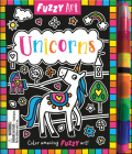 Fuzzy Art Unicorns By Melanie Hibbert, Jayne Schofield (Illustrator) Cover Image