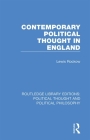 Contemporary Political Thought in England By Lewis Rockow Cover Image