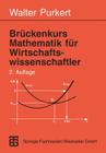 Brückenkurs Mathematik Für Wirtschaftswissenschaftler Cover Image