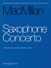 Saxophone Concerto: Reduction for Soprano Saxophone and Piano By James MacMillan (Composer) Cover Image