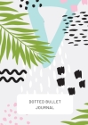 Tropical Design with Bottom Callout - Dotted Bullet Journal: Medium A5 - 5.83X8.27 By Blank Classic Cover Image