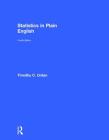 Statistics in Plain English By Timothy C. Urdan Cover Image
